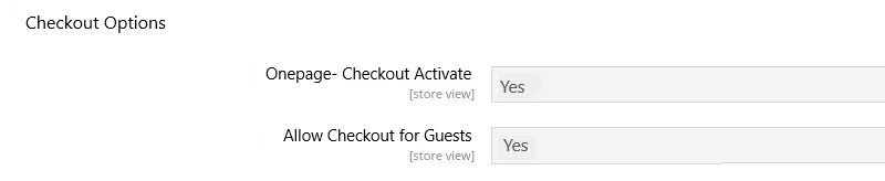 allow checkout for guest