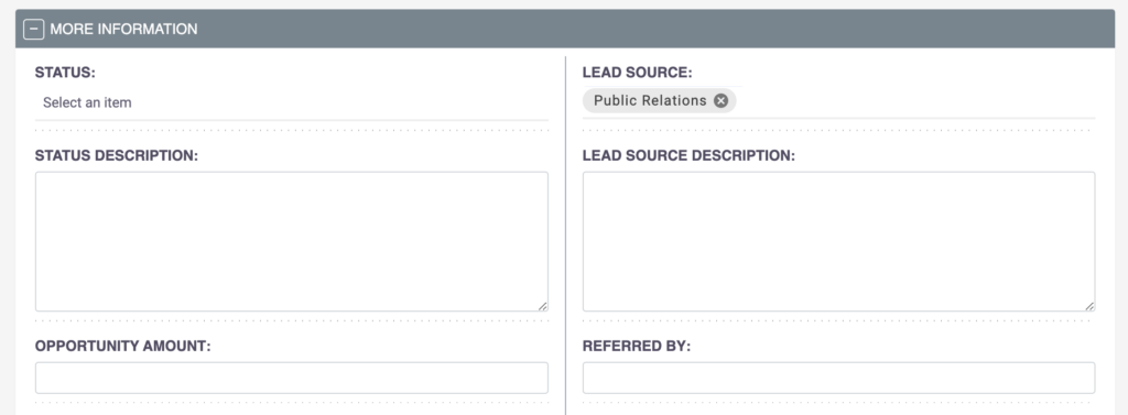Test and Deploy - create a new lead - lead source